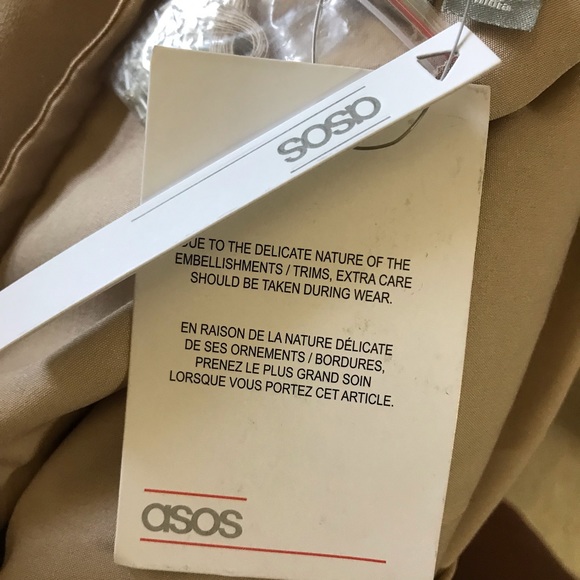 NWT ASOS Beaded Dress - Picture 9 of 10